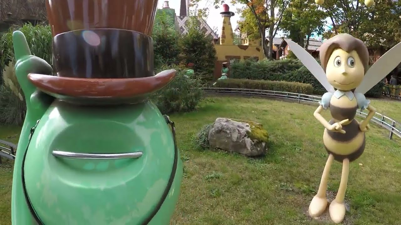 Onride: 'Flip, der grash&uuml;pfer' 🐛 HD/POV 2023 - Holiday park Pfalz