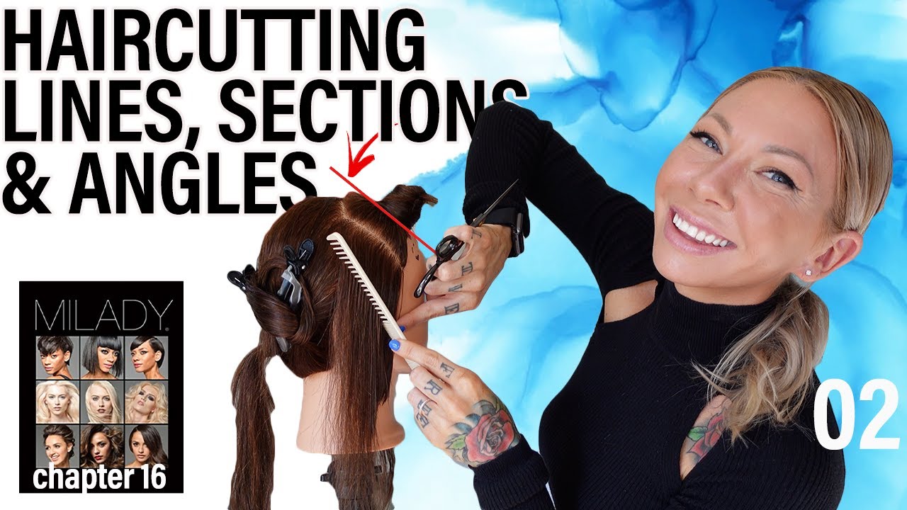 haircutting lines, sections & angles