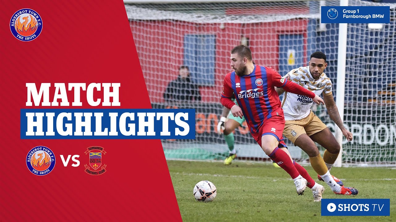 MATCH HIGHLIGHTS: Tamworth (H)
