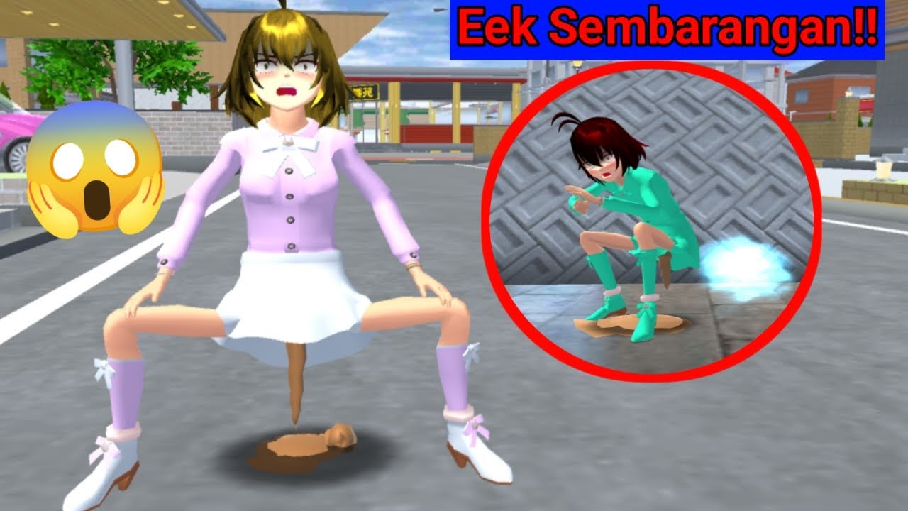 Karin Mencret di Jalan Gara-gara Makan Sembarangan || Kumpulan Video Karin Mencret || Sakura