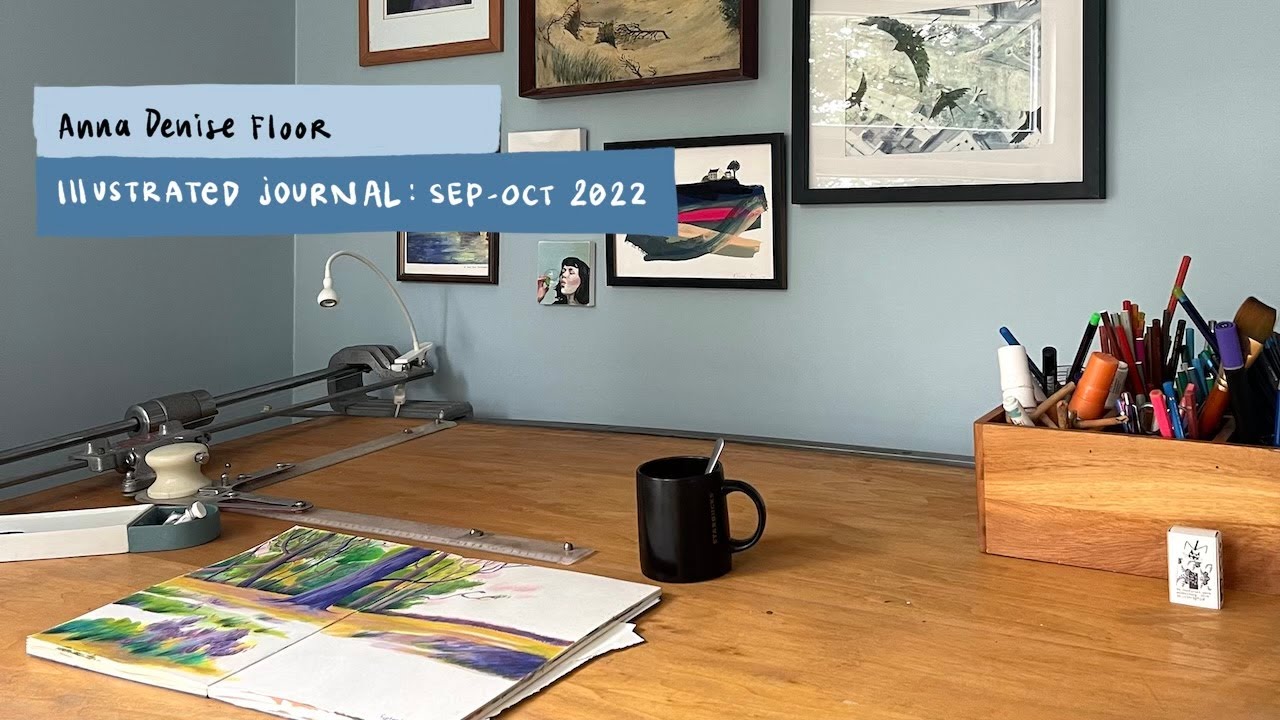 Sketchbook Tour: Illustrated Journal: September-October 2022
