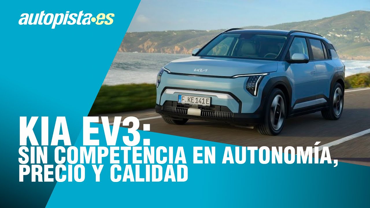 El Kia EV3 es ya uno de los grandes SUV del momento | Autopista.es