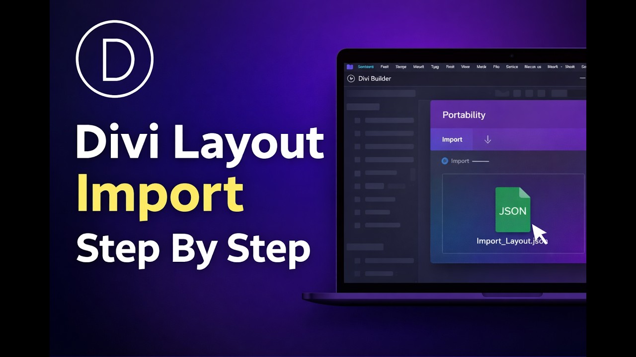 How To Import Digital Agency Divi Layout Pack | Divi Layout Import Tutorial