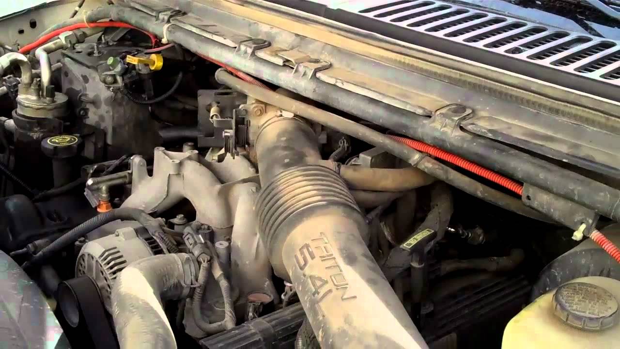 Ford 5.4 liter High idle problem and how to fix it