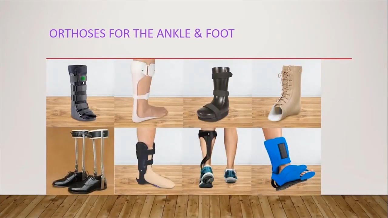What Are The Different Kinds Of Braces For The Ankle and Foot?