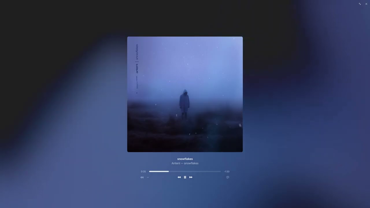 ＣａｌｍＭｉｎｕｔｅｓ - Snowflakes by Antent