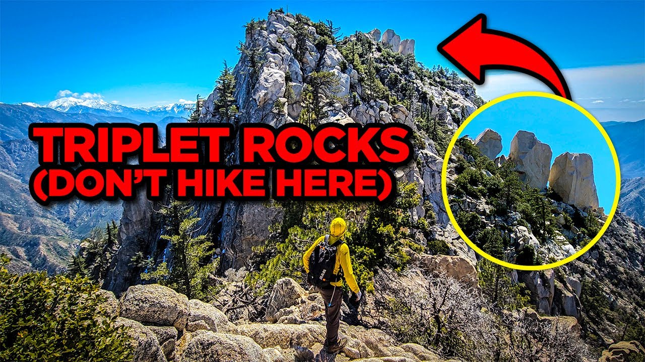Triplet Rocks: The Most Remote Peak in SoCal