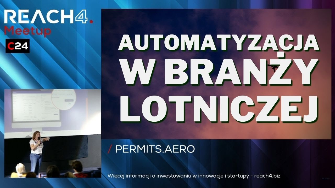 Automatyzacja w branży lotniczej | Prezentacja startupu PERMITS to Fly