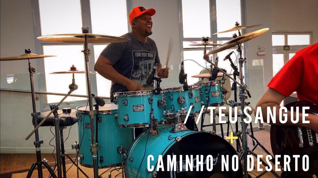 Denis Cruz - Primeiro Play na Igreja com a Parceria Odery Drums