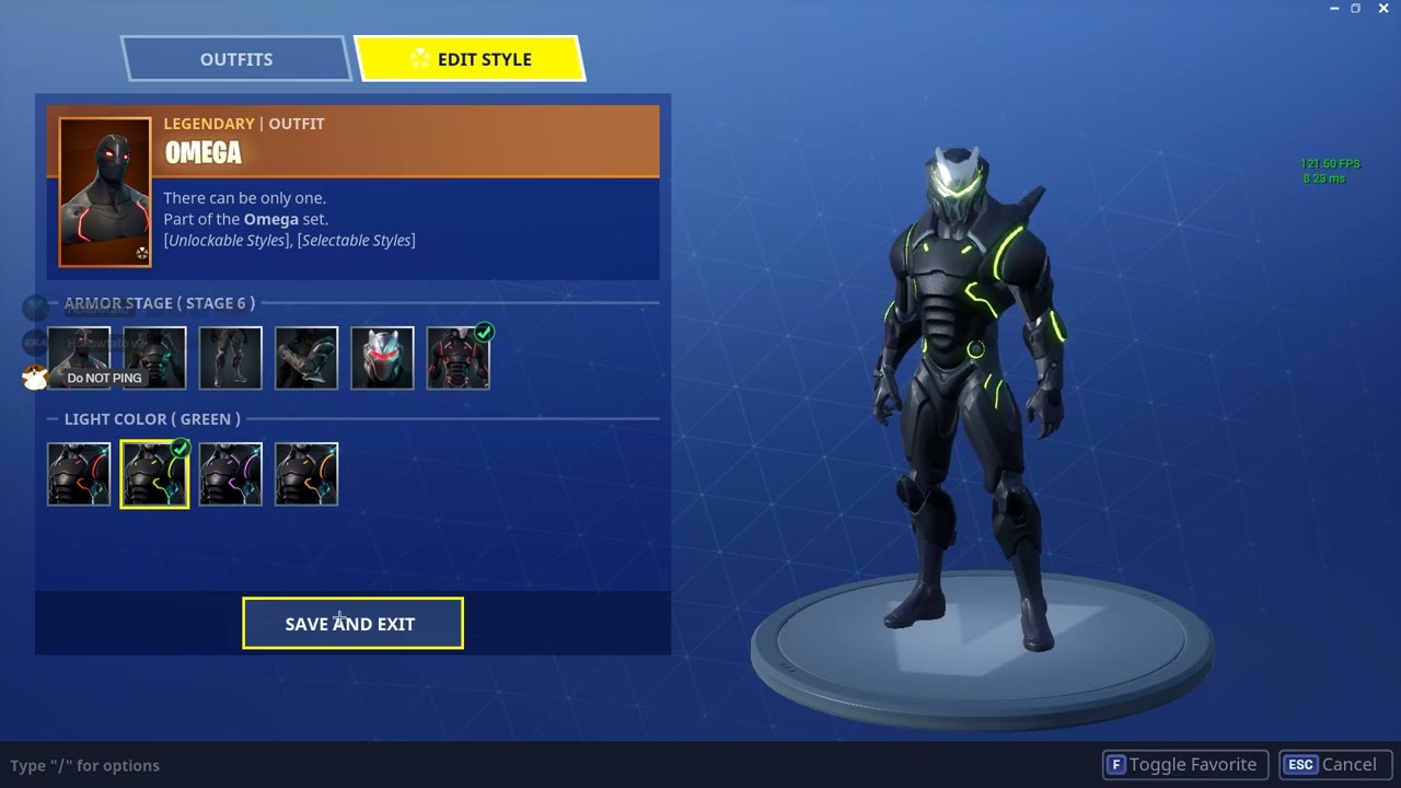 Getting Omega Lights In Era/Flux