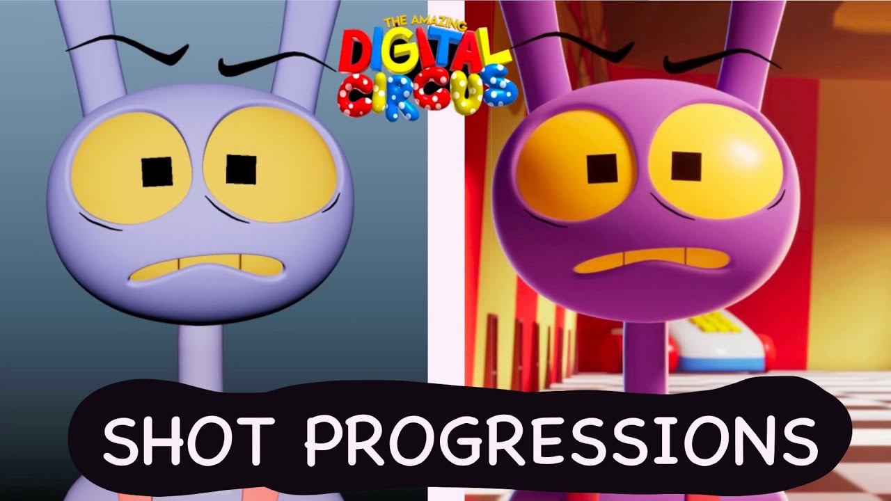 Digital Circus Ep 6 Anim Shot Progressions