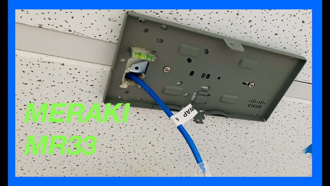 Открытая точка доступа Meraki MR33