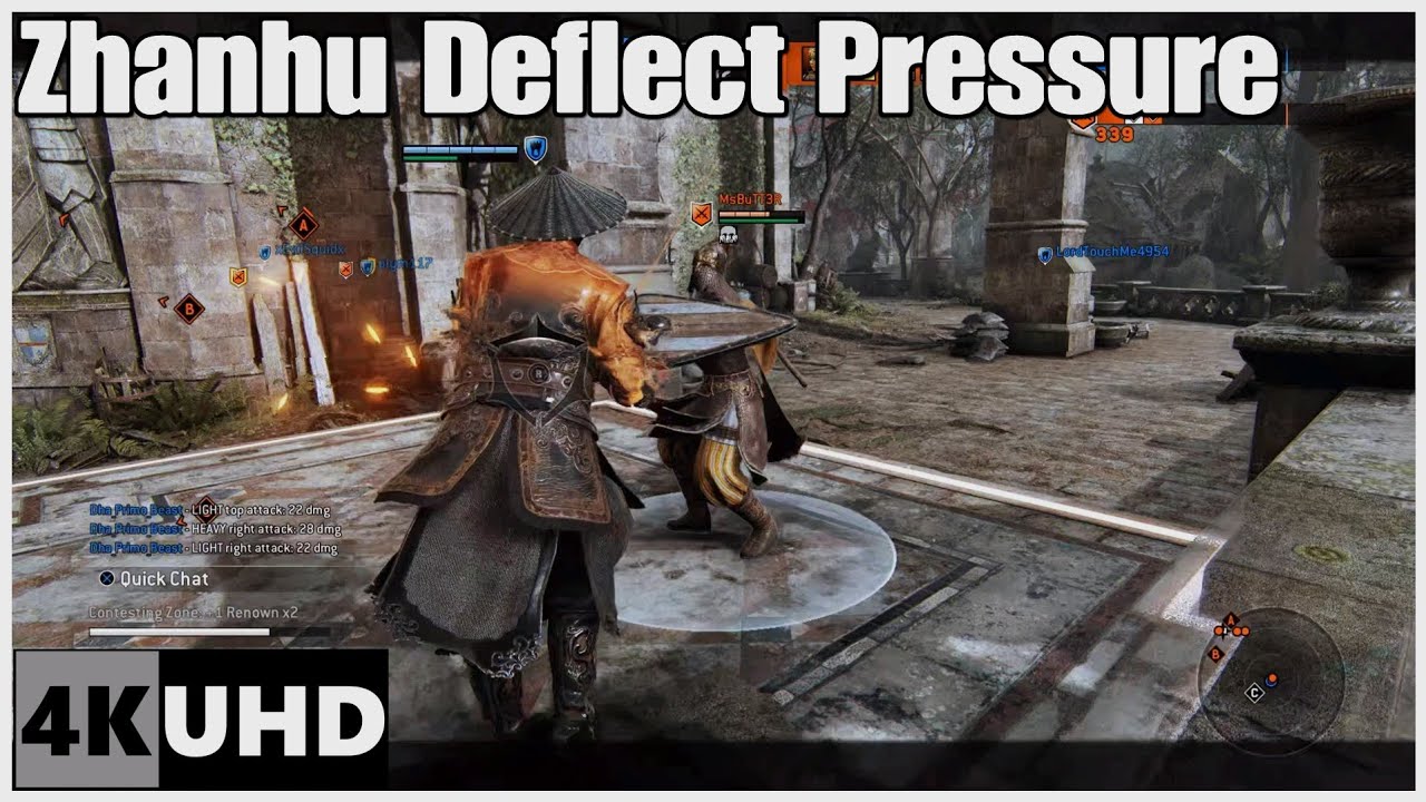 Zhanhu Deflects Are So Satisfying - For Honor 281 #forhonor