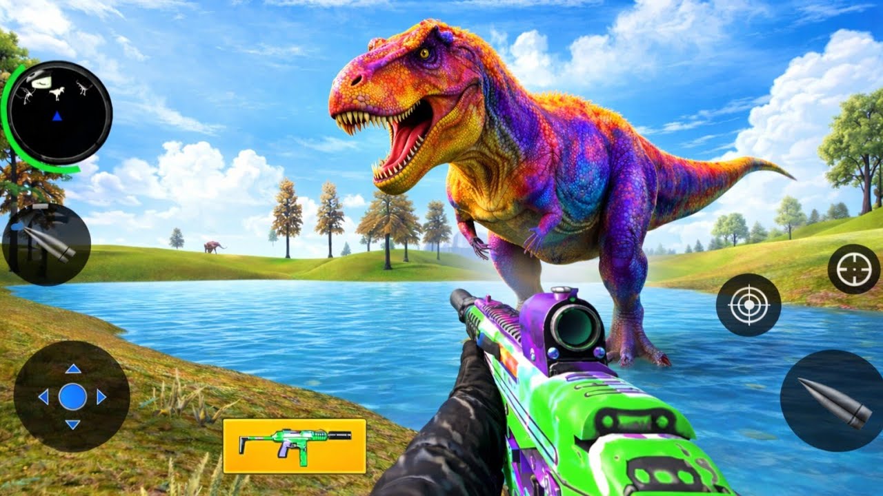 Dino Hunting Games - Wild Animal Hunter 3D: Apex Hunter vs Apex Beast : New Android Gameplay #13