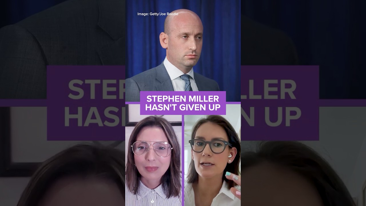 Stephen Miller EVADES Accountability