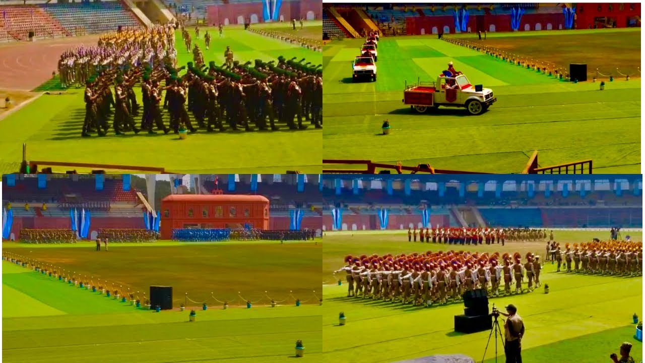 CRPF Parade practice for 87th Raising Day event going in Guwahati !Grand Salute! Proud to be a crpf