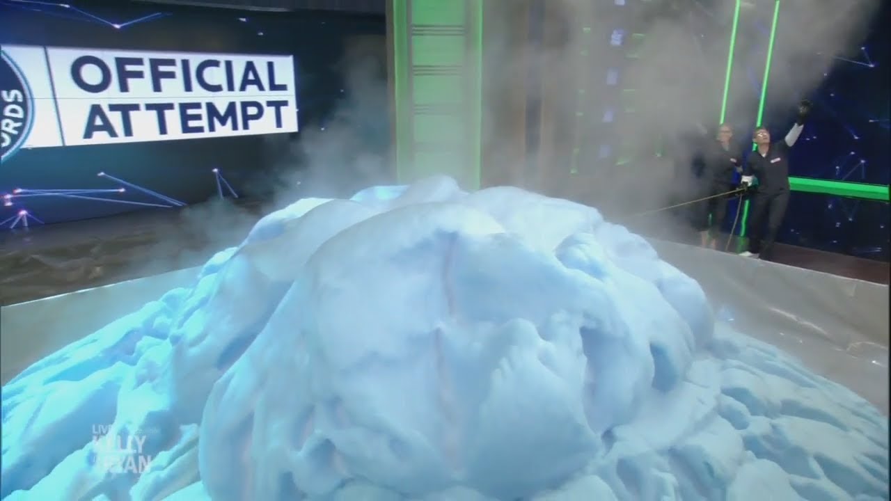 Setting the Guinness World Record for Largest Elephant Toothpaste