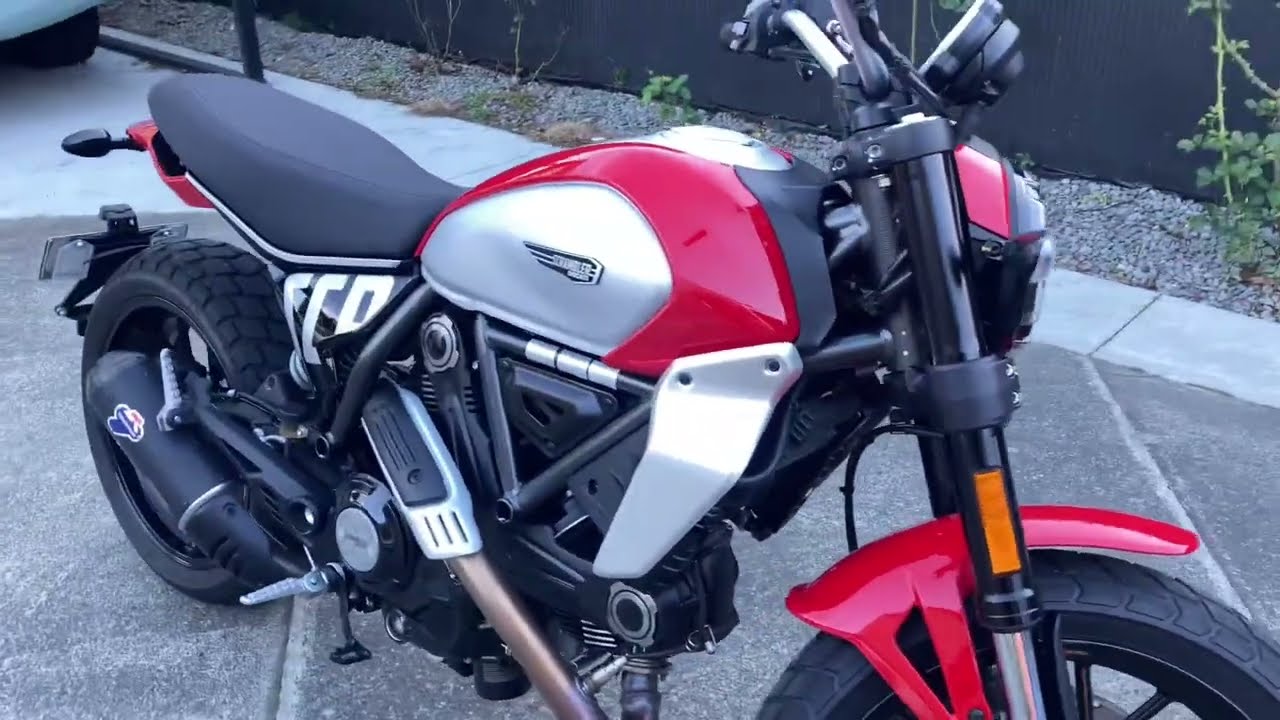 Ducati 2024 Scrambler 800cc termignoni exhaust