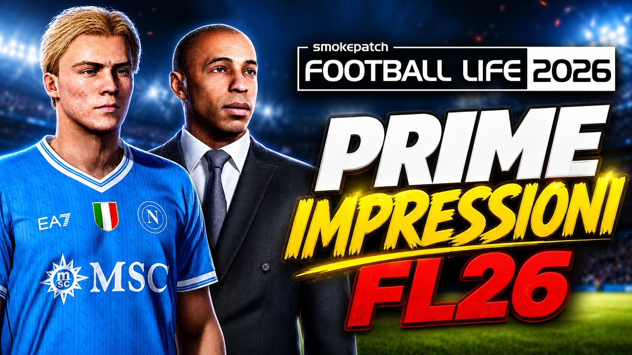 BASTA EA FC 26? Ecco FOOTBALL LIFE 2026 con la Master League! - IL MIO PRIMO GAMEPLAY