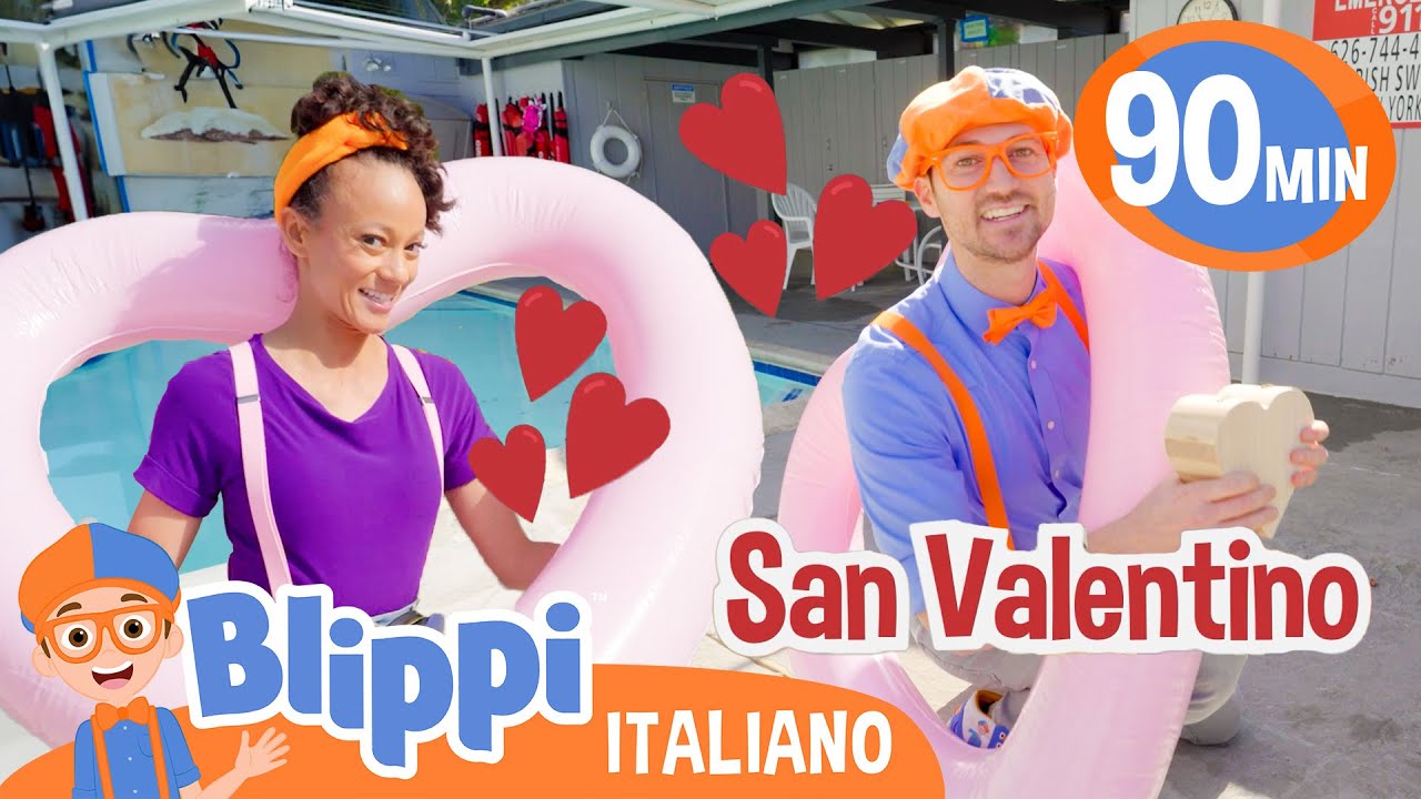 Un San Valentino Speciale Con Blippi e Meekah 💌 | Blippi | Moonbug Kids - Cartoni Animati