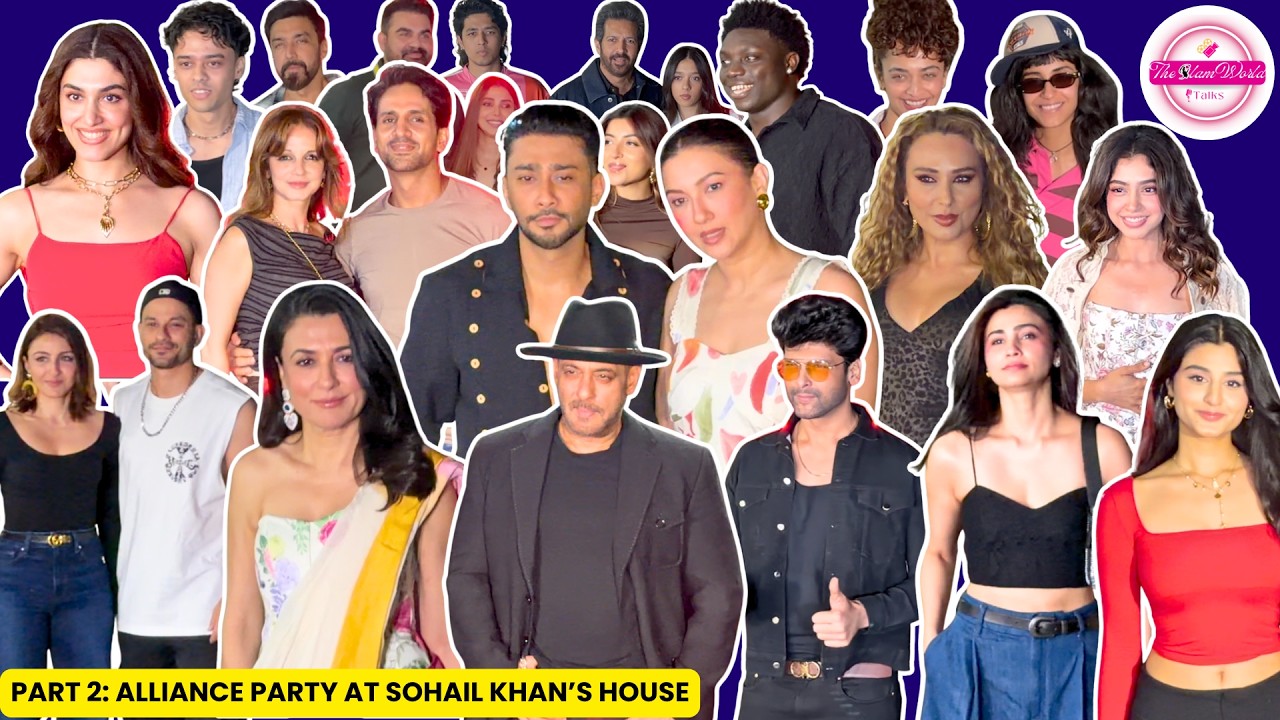 Part 2: Sohail Khan's Alliance Party | Salman Khan, Kushal Tandon, Mini Mathur, Daisy Shah, Kunal...