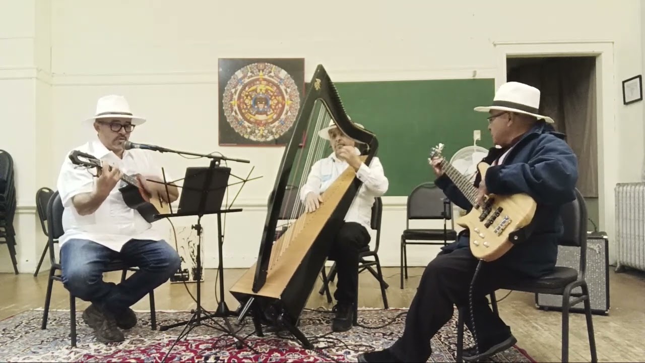 ANSIEDAD Arpa Cafe Trio Chicago