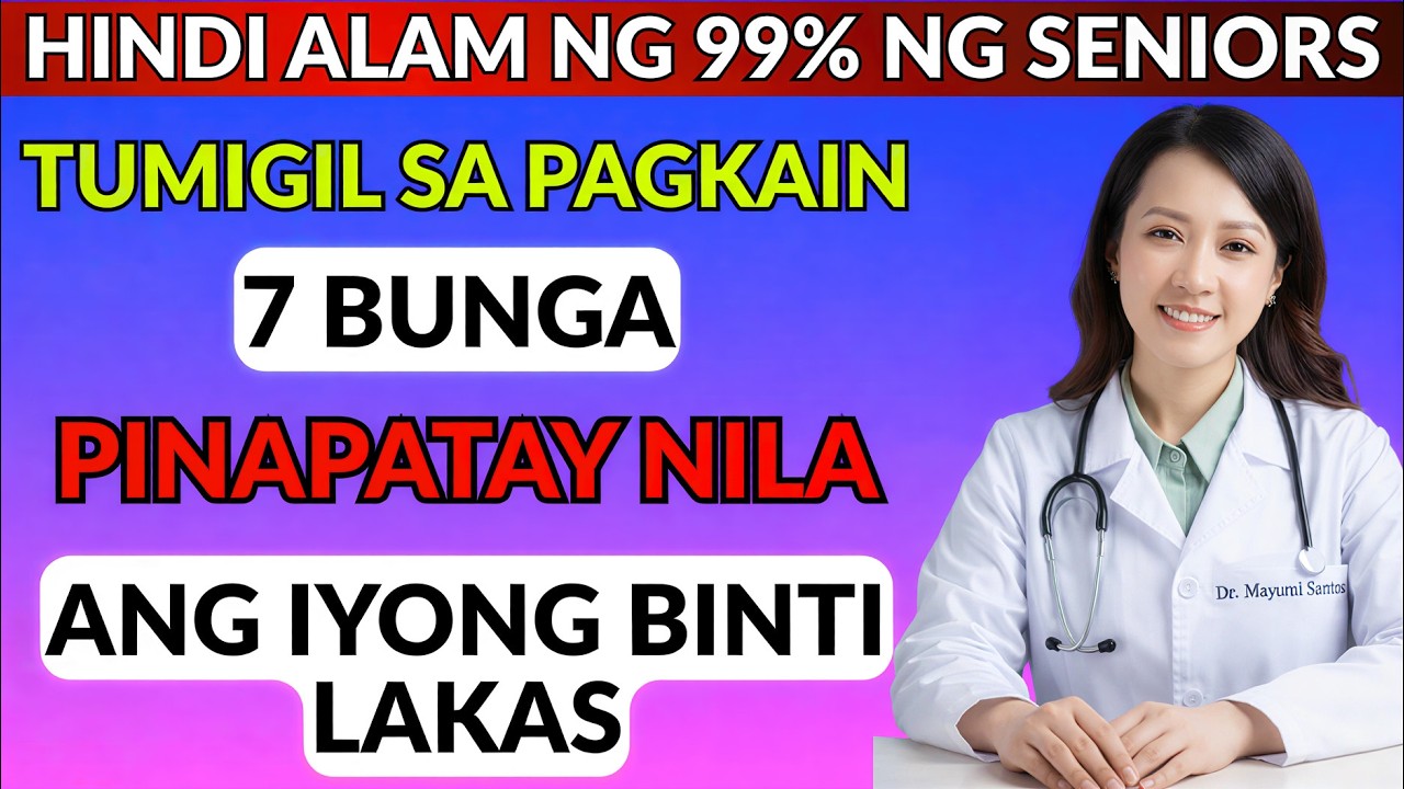 Mga nakatatanda. Itigil ang Pagkain ng 7 Pinakamasamang Prutas - Sinisira Nila ang Lakas Mo sa Binti