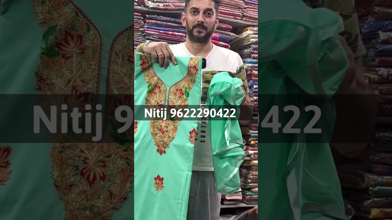 Kashmiri Suits Dress Material at Surya Handlooms Jammu