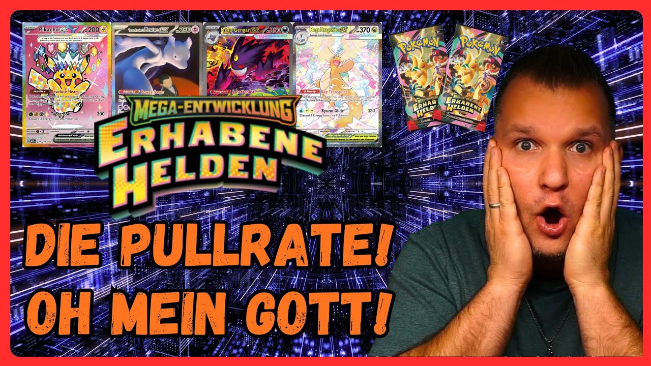 Die Pullrate vom neuen Pokemon Set Erhabene Helden ist noch schlimmer als bei Prismatische!