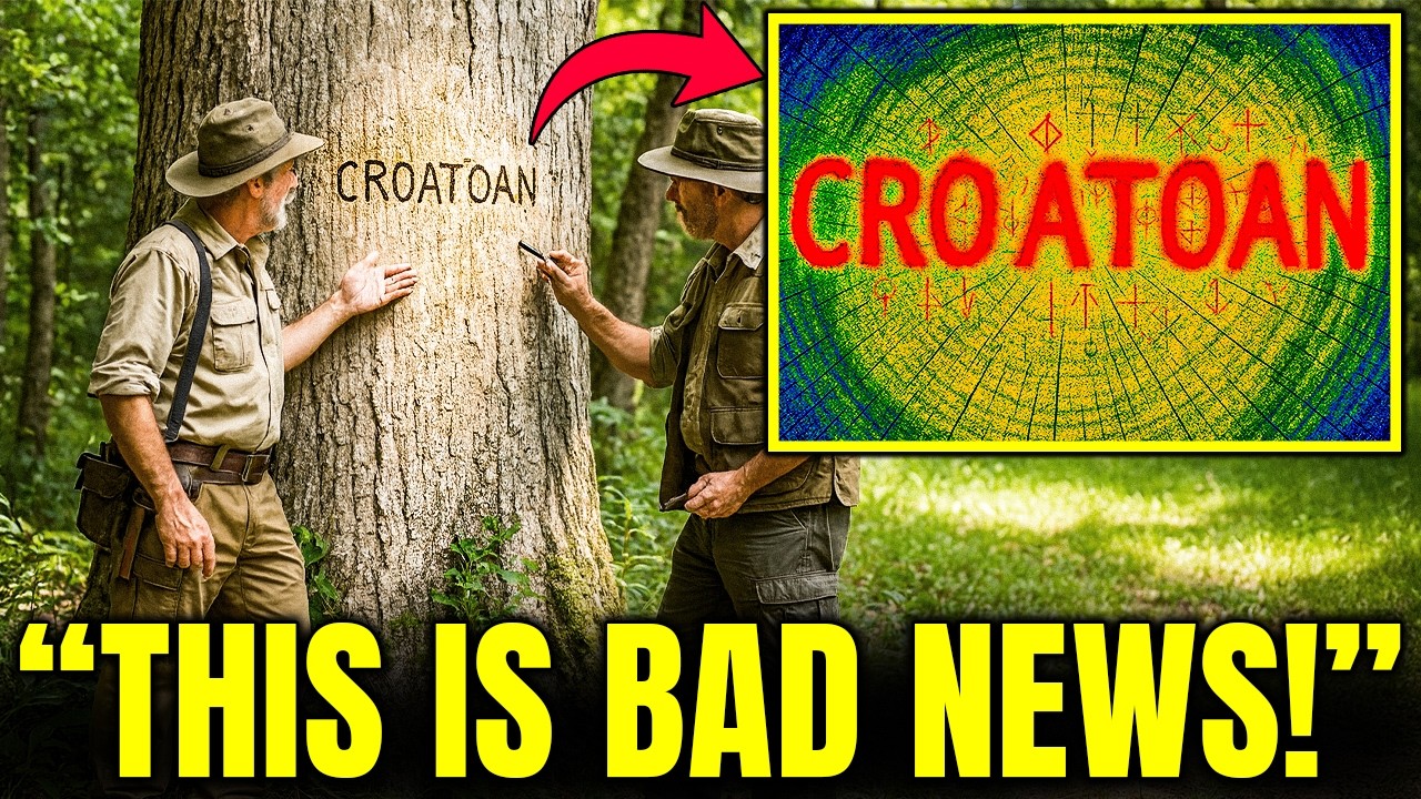 Они вырезали на дереве слово &laquo;CROATOAN&raquo; &mdash; 436 лет спустя их находка вас потрясёт
