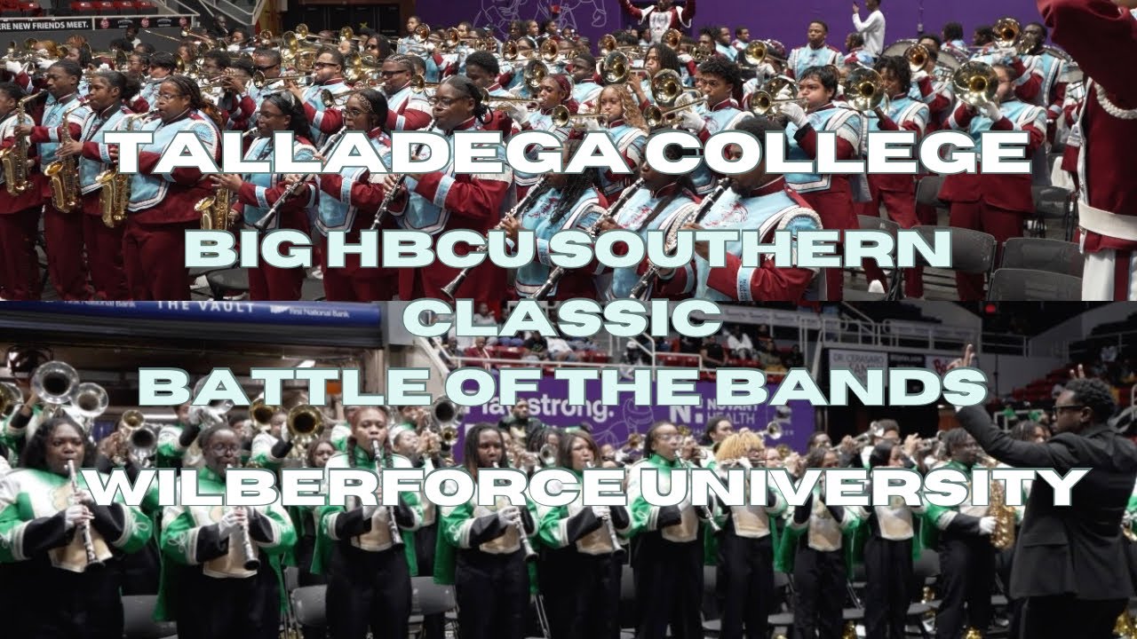 Wilberforce University Vs Talladega College 2026 | Big HBCU Southern Classic Battle of The Bands 