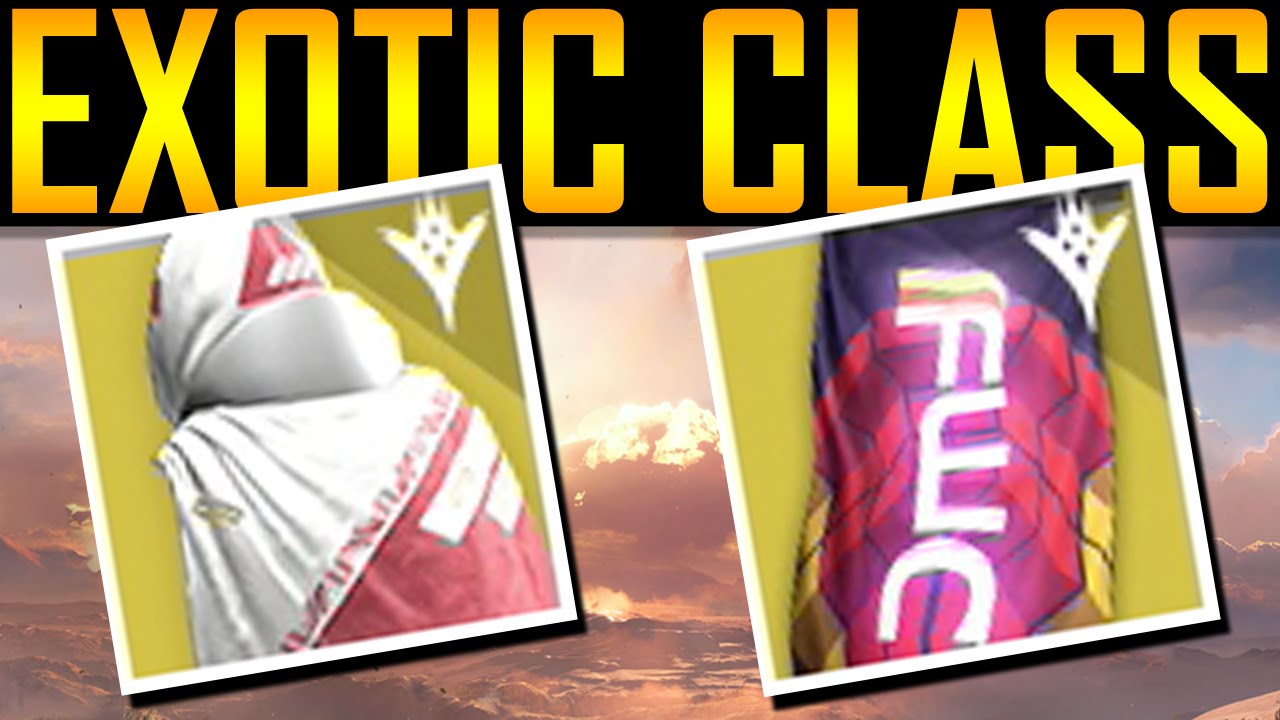 Destiny - HOW TO GET EXOTIC CLASS ITEMS!