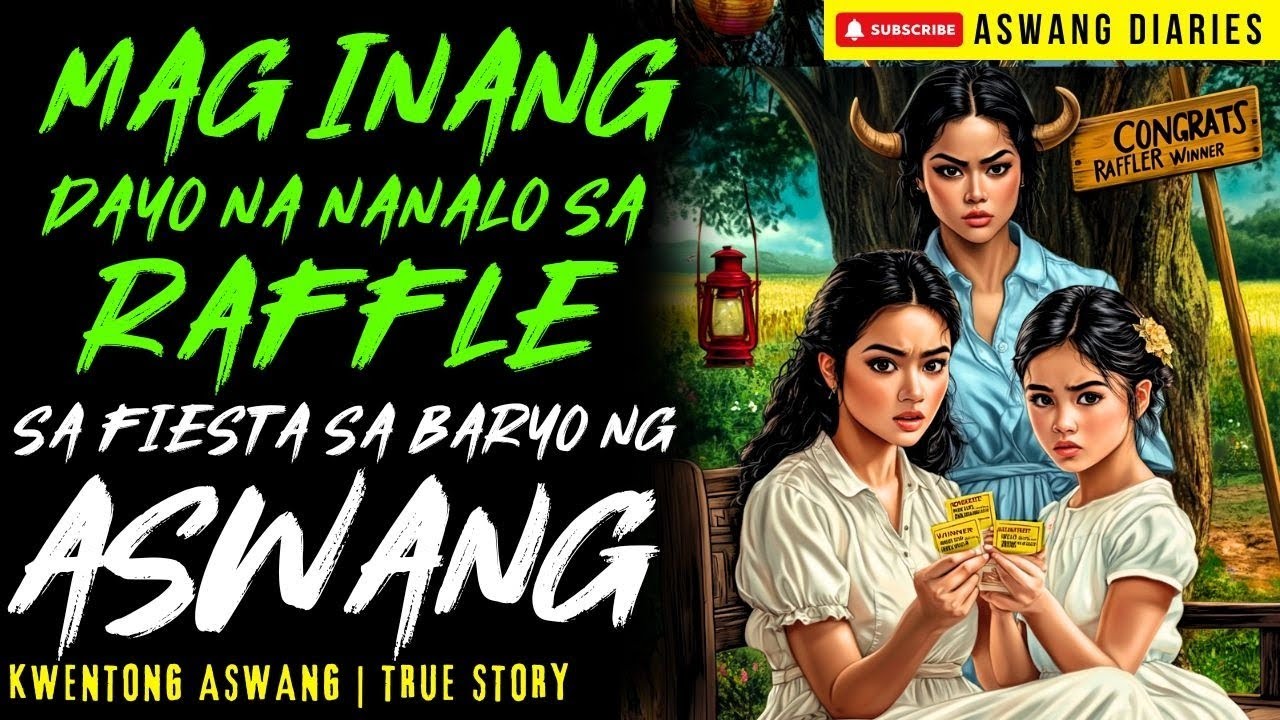 MAG INANG NAKI FIESTA SA BARYO NG ASWANG NA MAY PARAFFLE I Kwentong Aswang I True Story