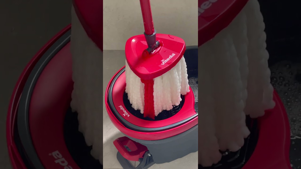 🔥 Testing all the claims: Vileda Easy wring mop set 🧹#vileda #cleaning #cleaningmotivation