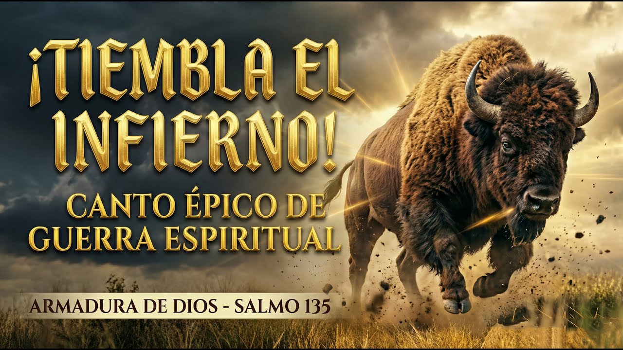 ¡TIEMBLA EL INFIERNO! Canto Épico de Guerra Espiritual | Armadura de Dios | Salmo 135