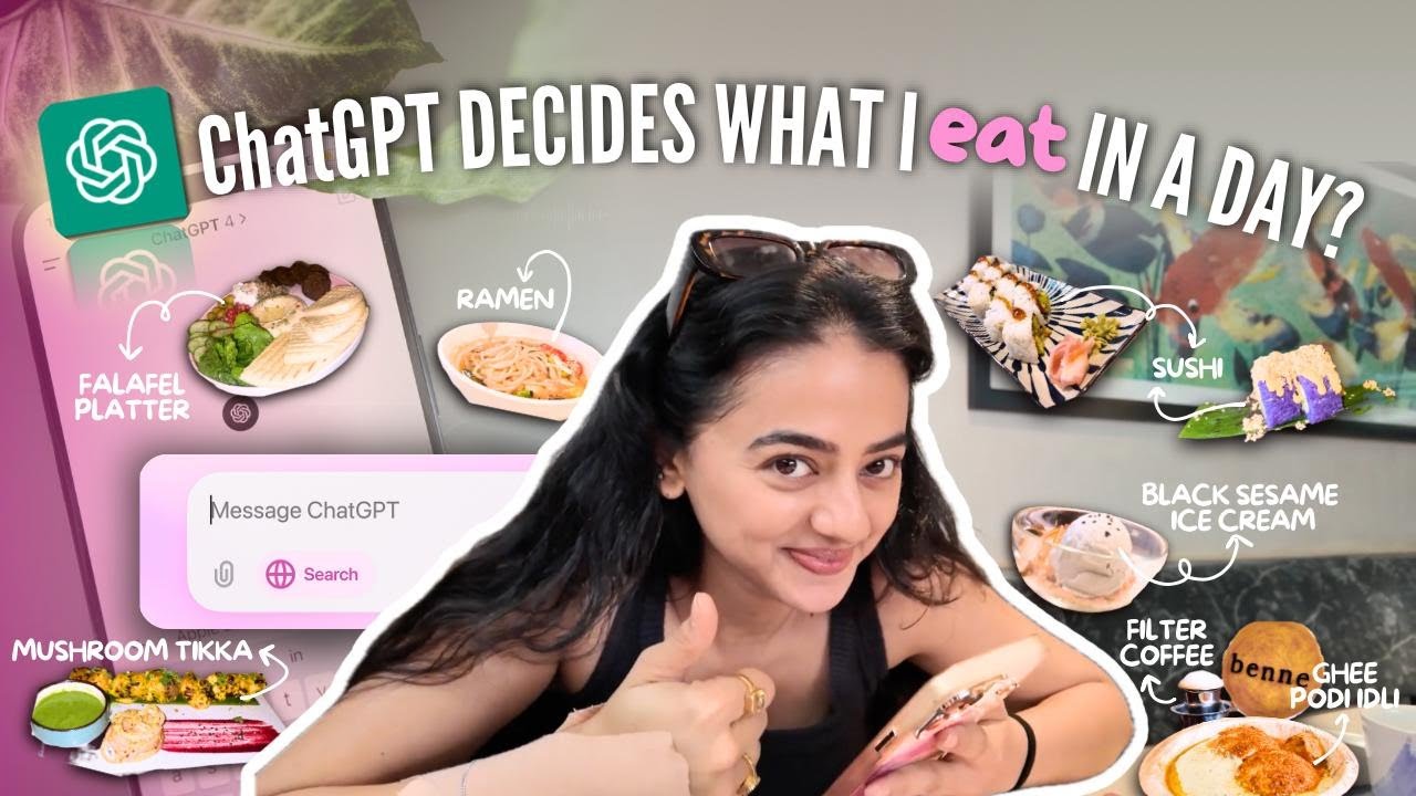 I Let ChatGPT Decide What I Eat for a Day! Mumbai Food Challenge 🤖🍜  