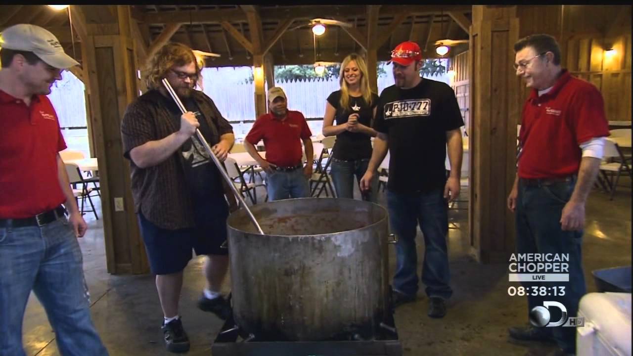 Mikey Teutul & Larry The Crawfish