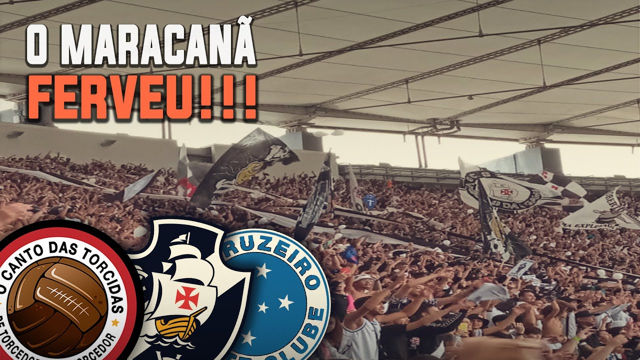 NO MARACANÃ COM A TORCIDA DO VASCO (VS CRUZEIRO)
