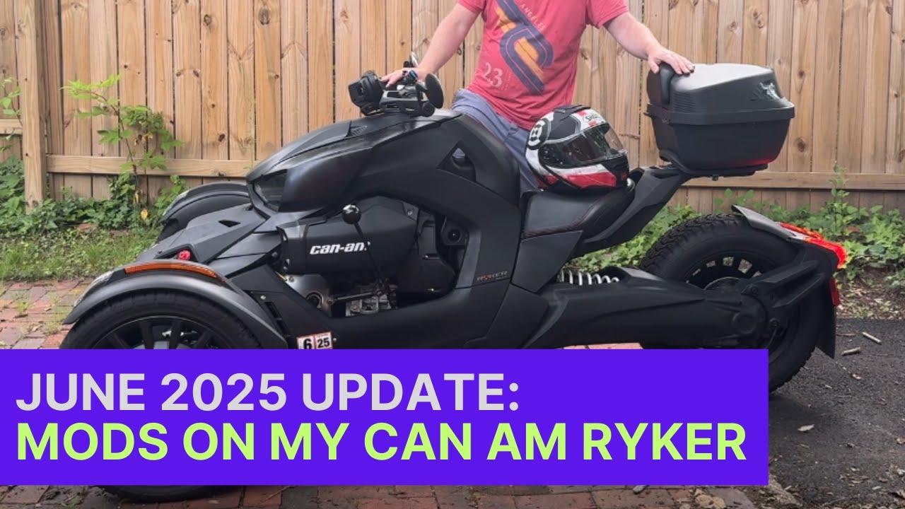 June 2025 Update: 2023 Can-Am Ryker Rally Mods