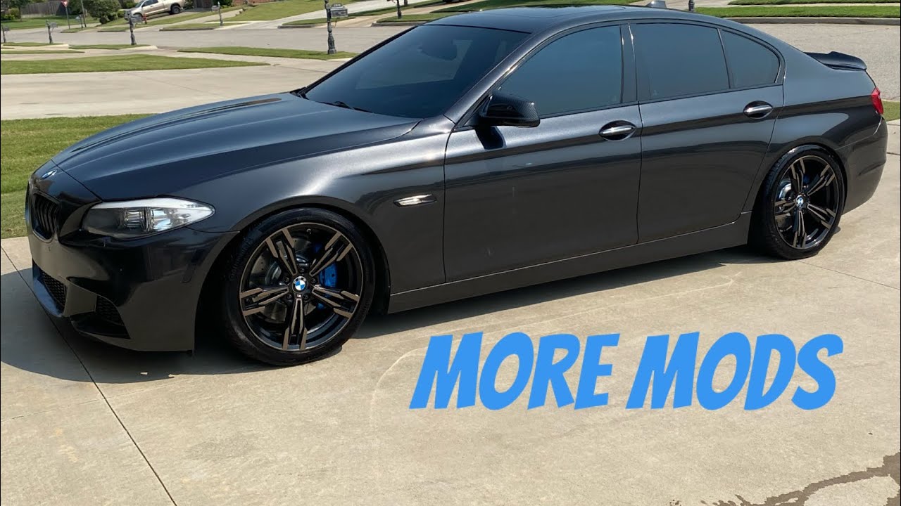 BMW F10 12.3” Android Head Unit Upgrade + Interior Mods Overview
