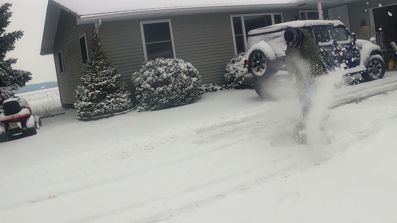 Ryobi power shovel 2nd winter review