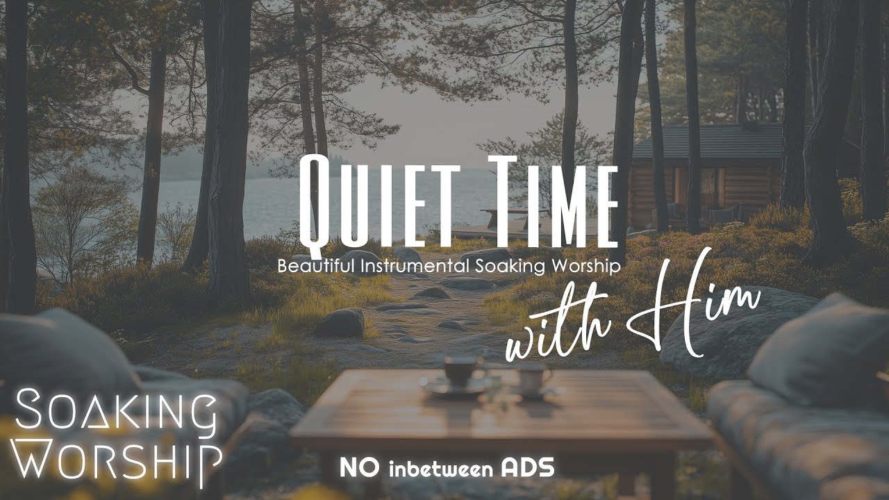 🌊 Soaking Christian Worship Music with Ocean Waves | Peaceful Instrumental for Prayer & Rest
