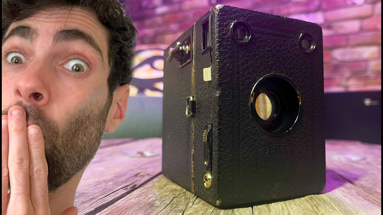 Kaptam egy 100 éves DOBOZ fényképezőgépet!!! 📸 Zeiss Ikon Box Tengor 54/2 review