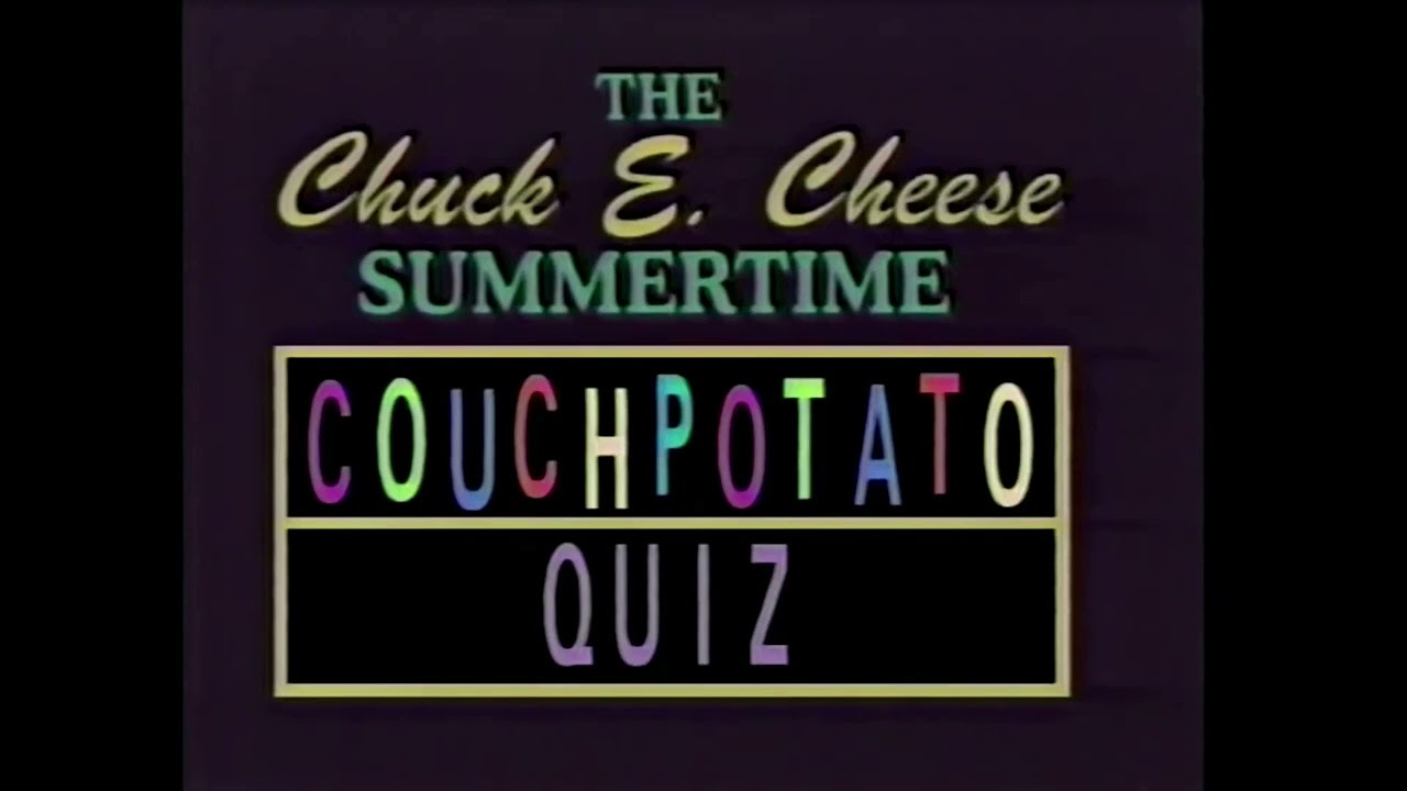 I'm Bored/The Chuck E. Cheese Summertime Couch Potato Quiz/Get On Your Feet - The Pizza Time Players