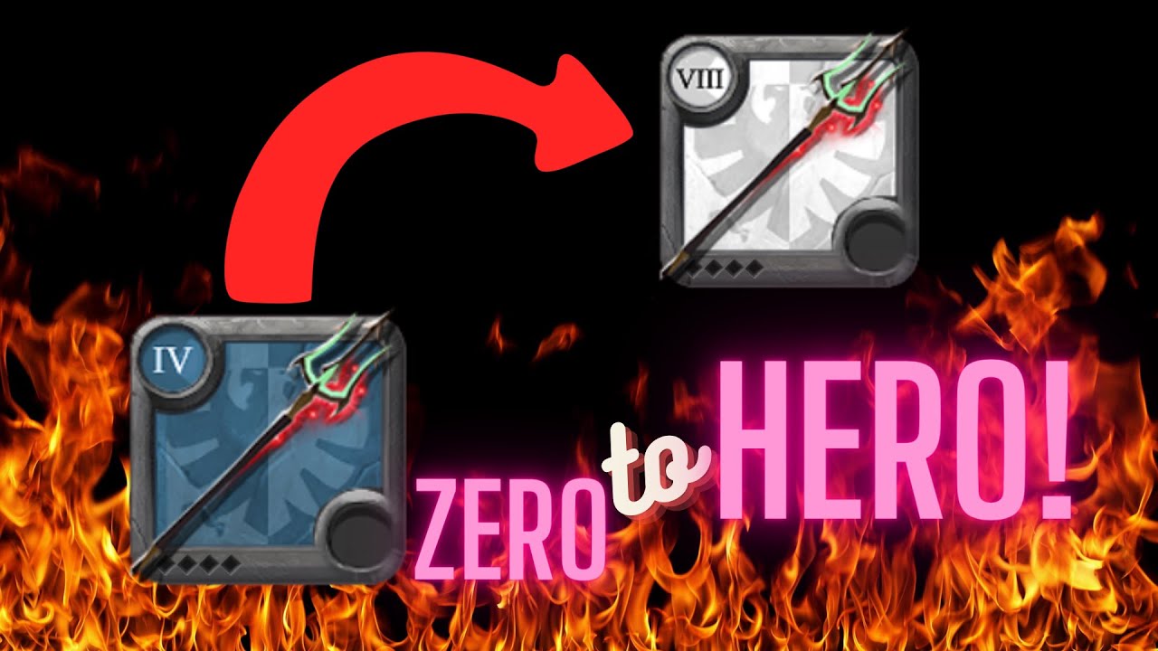 fastest!!! 🔥🔥ZERO to HERO🔥🔥 challenge in albion online with trinity spear in corrupted dungeons!!!
