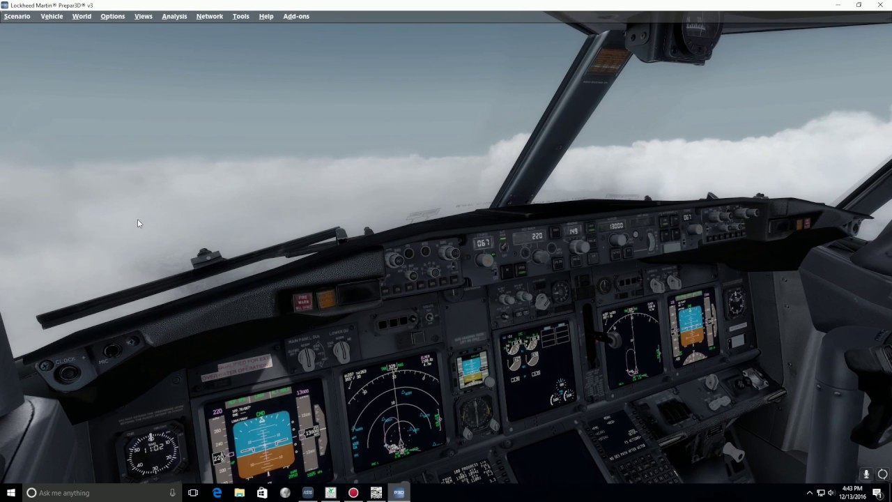FSiPanel RNAV RNP Z 08 LOWI