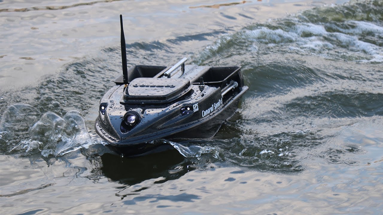Обзор прикормочного кораблика CamaraD SpeeD с эхолотом Toslon TF-740
