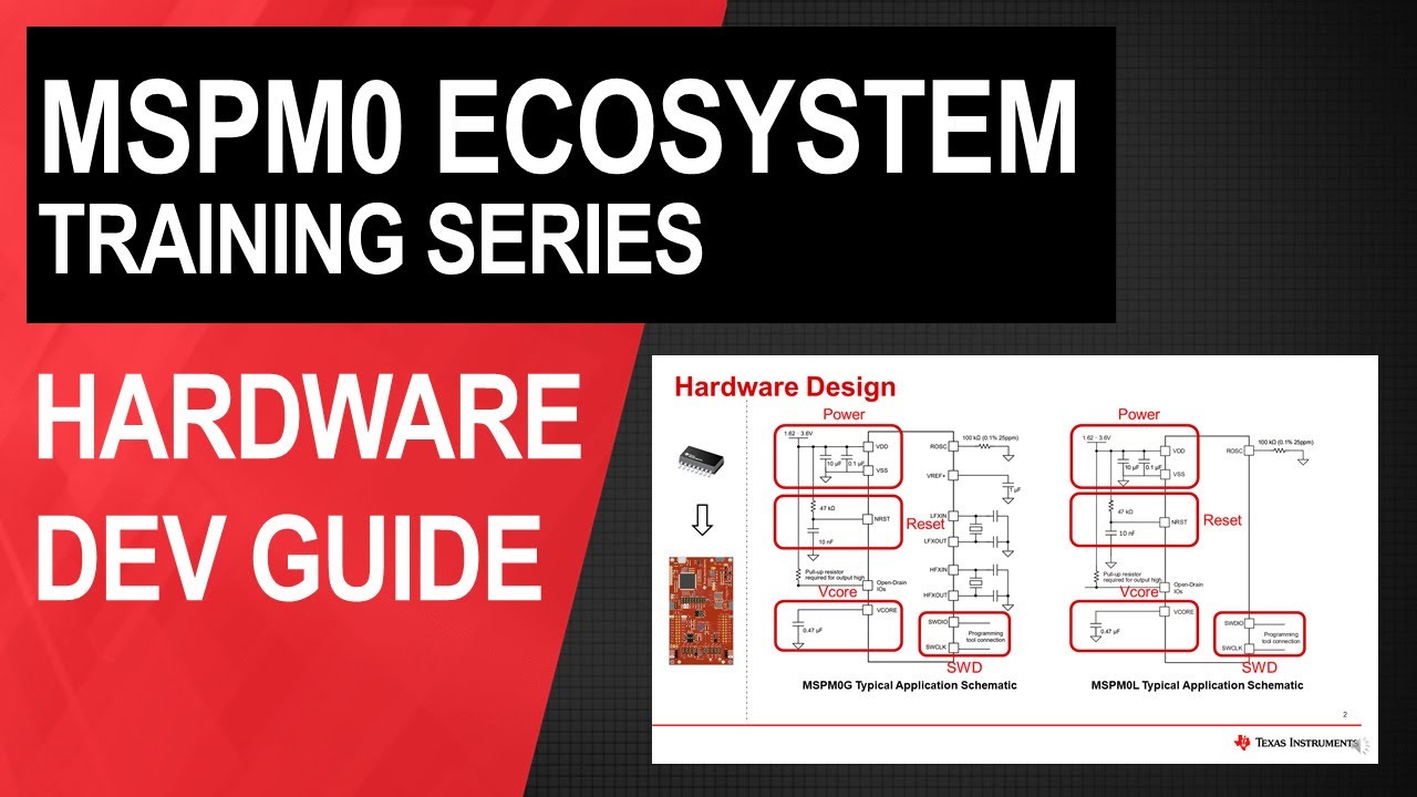 MSPM0 hardware development guide