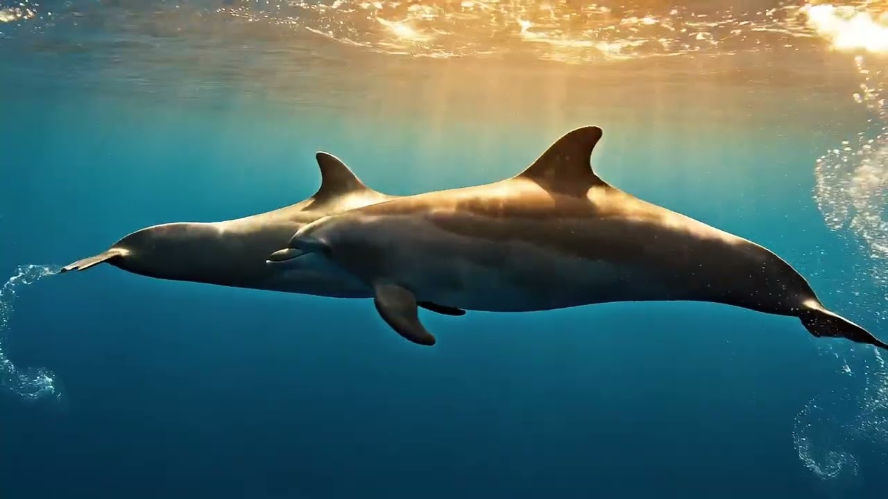 30 Min Underwater Meditation 🐬 Calm Dolphin & Ocean Sounds