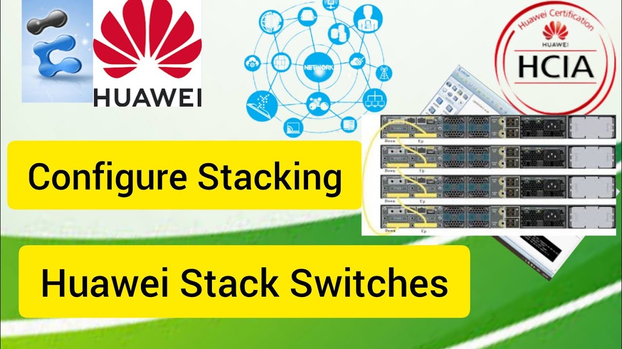 Как настроить стекирование в коммутаторах Huawei | Что такое стекирование | Стековые коммутаторы